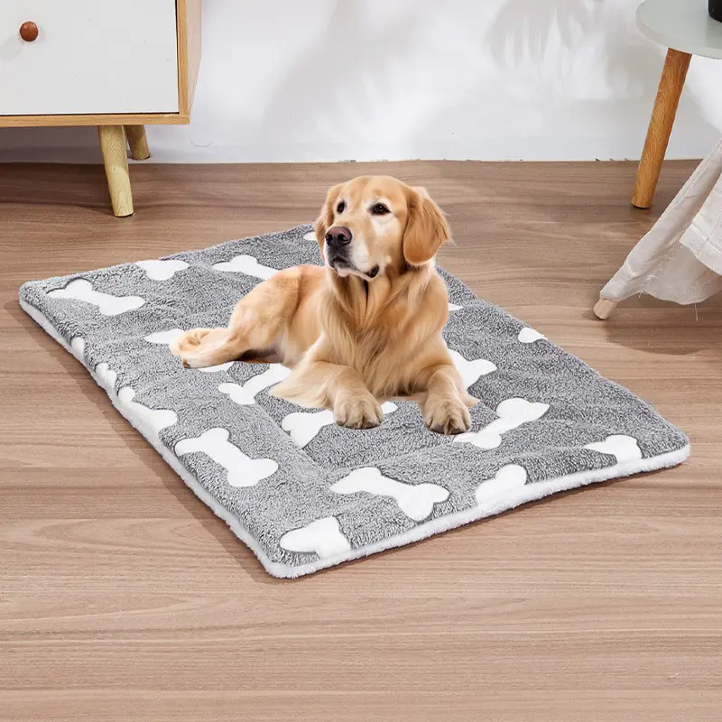 Warm Plush Pet Dog Bed Mat