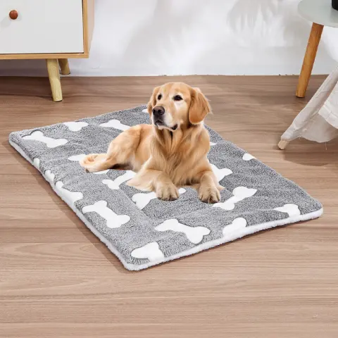 Warm Plush Pet Dog Bed Mat