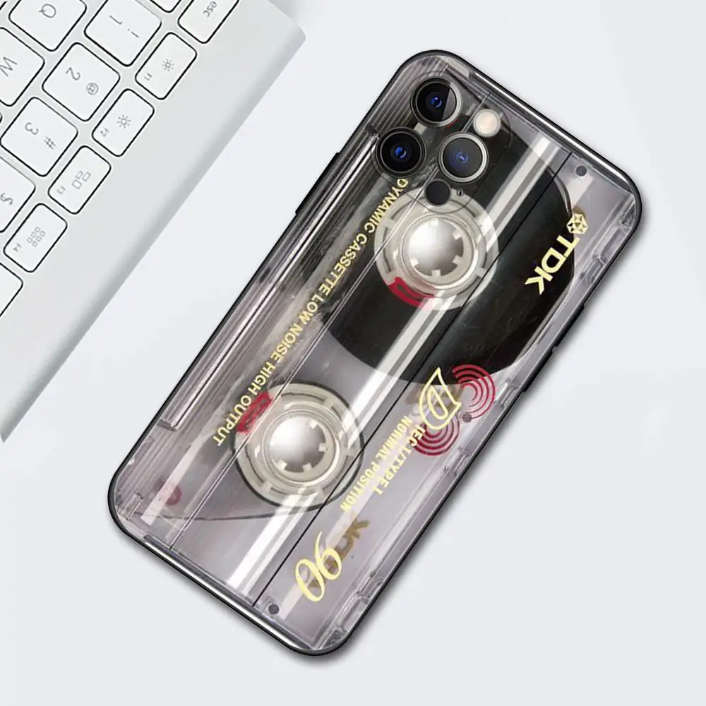 Phone Case Protective Tape Retro Record