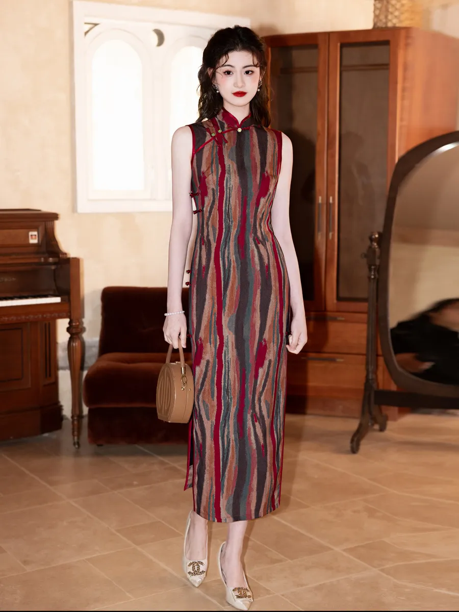 Girl's Retro Republic Of China Style Old High-end Daily Wear - M265