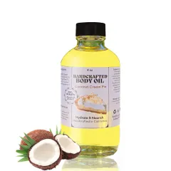 Handcrafted Coconut Cream Pie Body Coconut Cream Pie Body Oil - Coconut Flavor - View 1