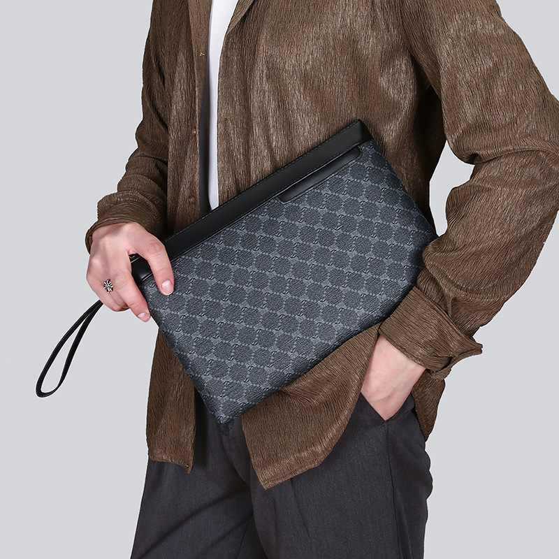 Men's Black Fashion Retro Leather Bag - CJdropshipping