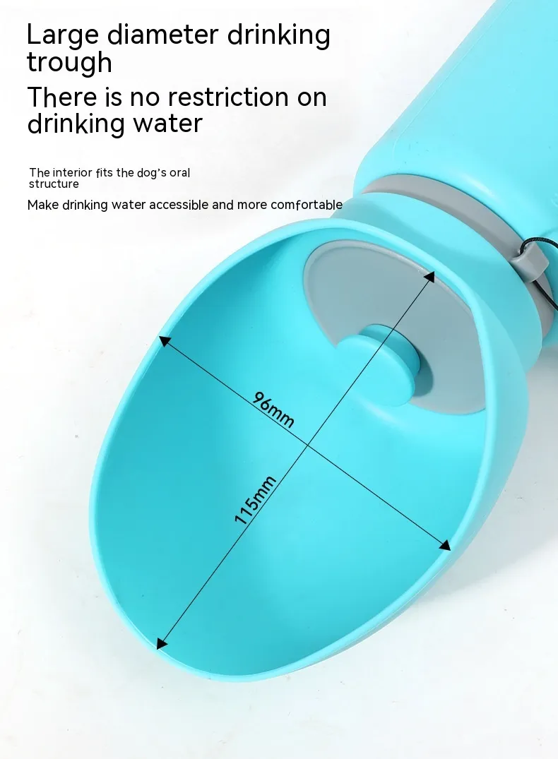 Folding Pet Outdoor Walking Mug Portable Travel Water Bottle Puppy Cats Dogs Drinking Water Dispenser Cup Supplies – image 4