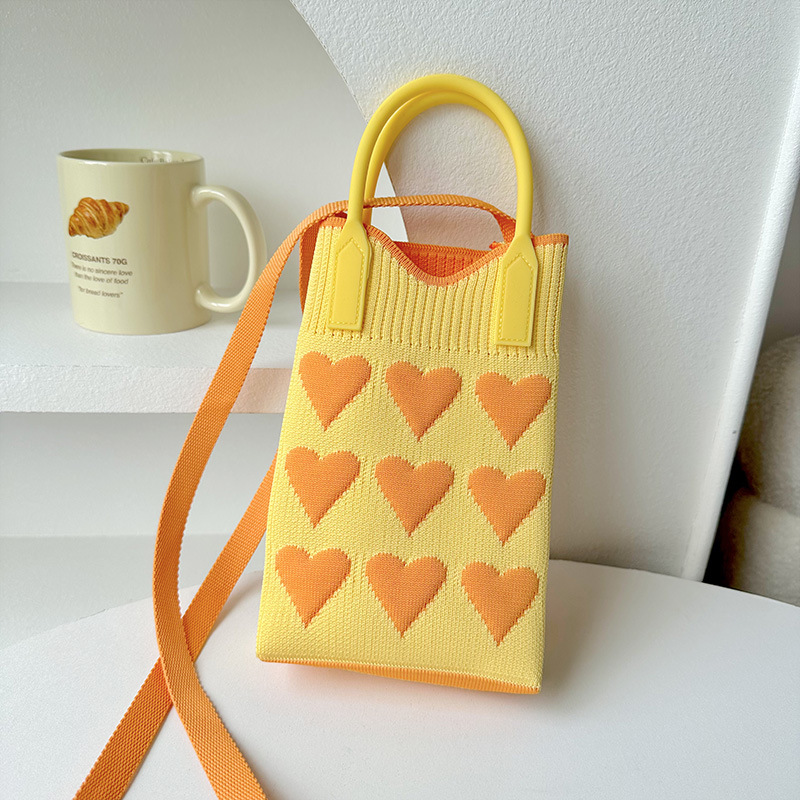 Yellow Heart Shaped Orange