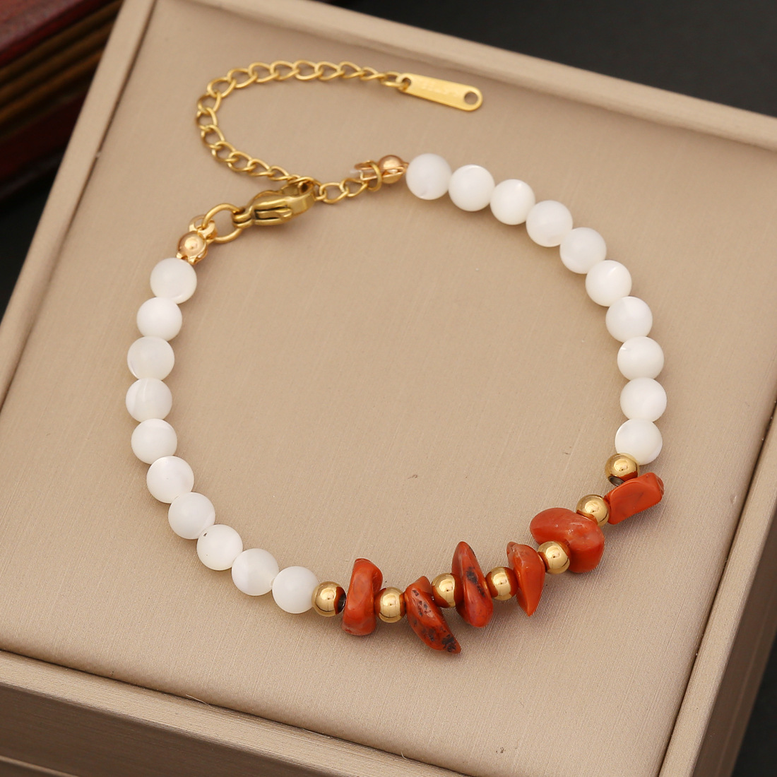 Original Design Natural Stone Bracelet Shell