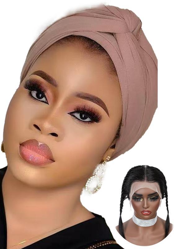 10 Inch Human Hair Lace Frontal Pre Braided Wig Glues 3