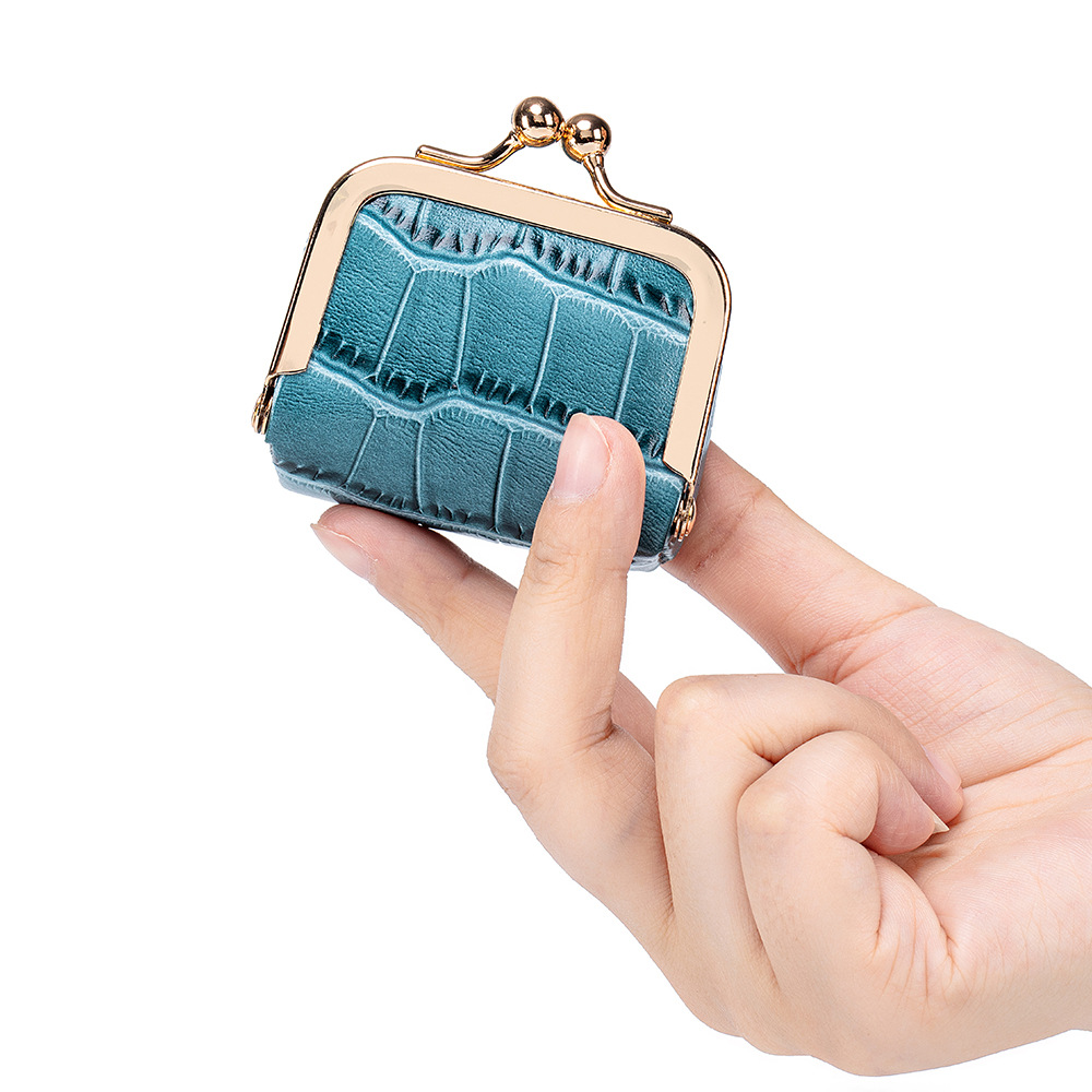 Japanese-style Creative Leather Wallet With Pattern For Coins