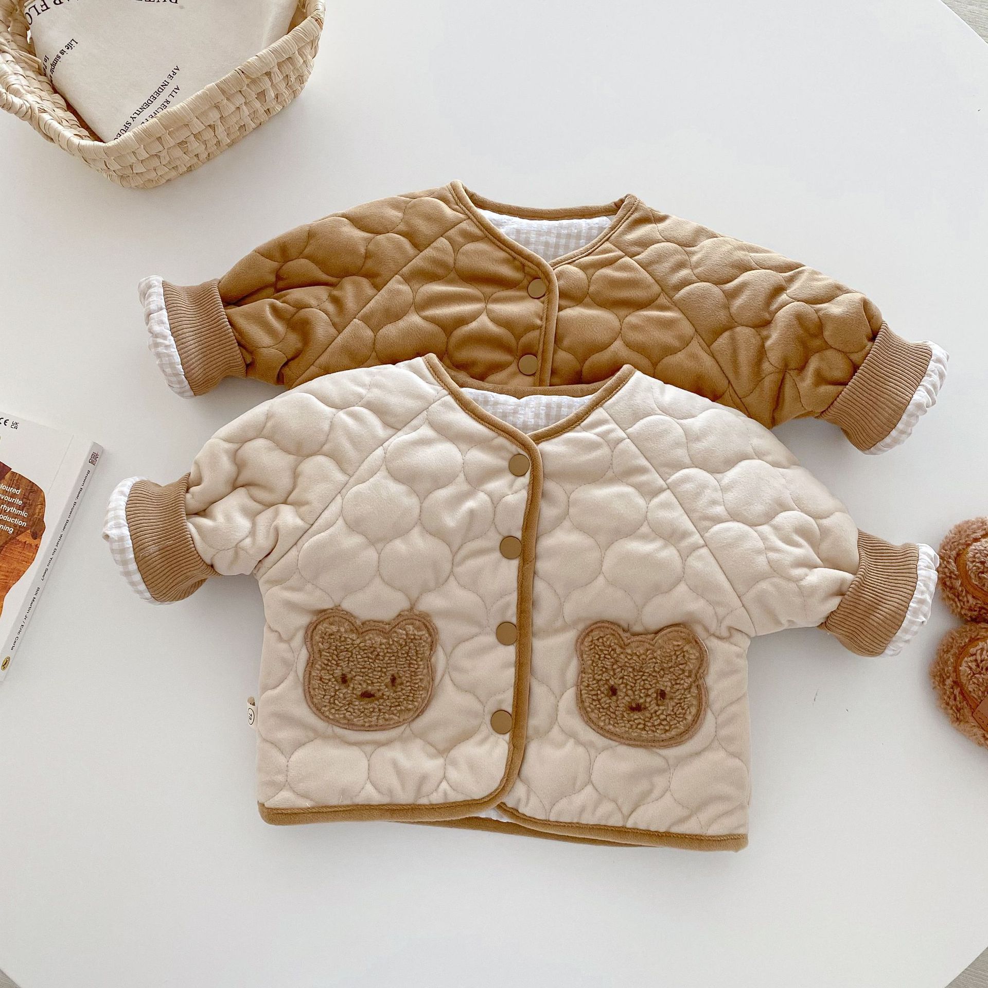 Title 10, Childrens Reversible Cotton-padded Coat Winter...