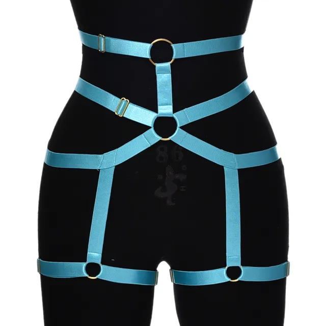 Adjustable Ladies' Interest Strap Harness Undergarment Emerald Green - Shop at LoveMi