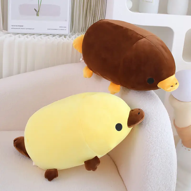Soft Down Cotton Lying Platypus Plush Toy