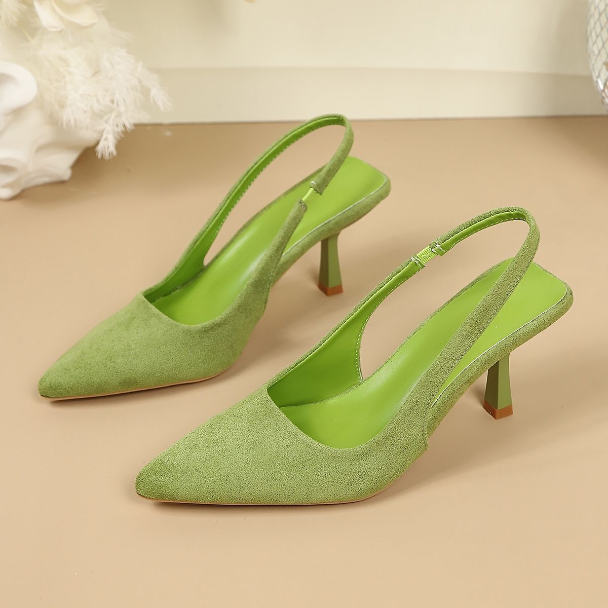 Pointed High-Heeled Sandals, picture 5 of 5