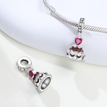 Dreamy Dessert Series Copper Bead Pendant DIY Bracelet Accessories
