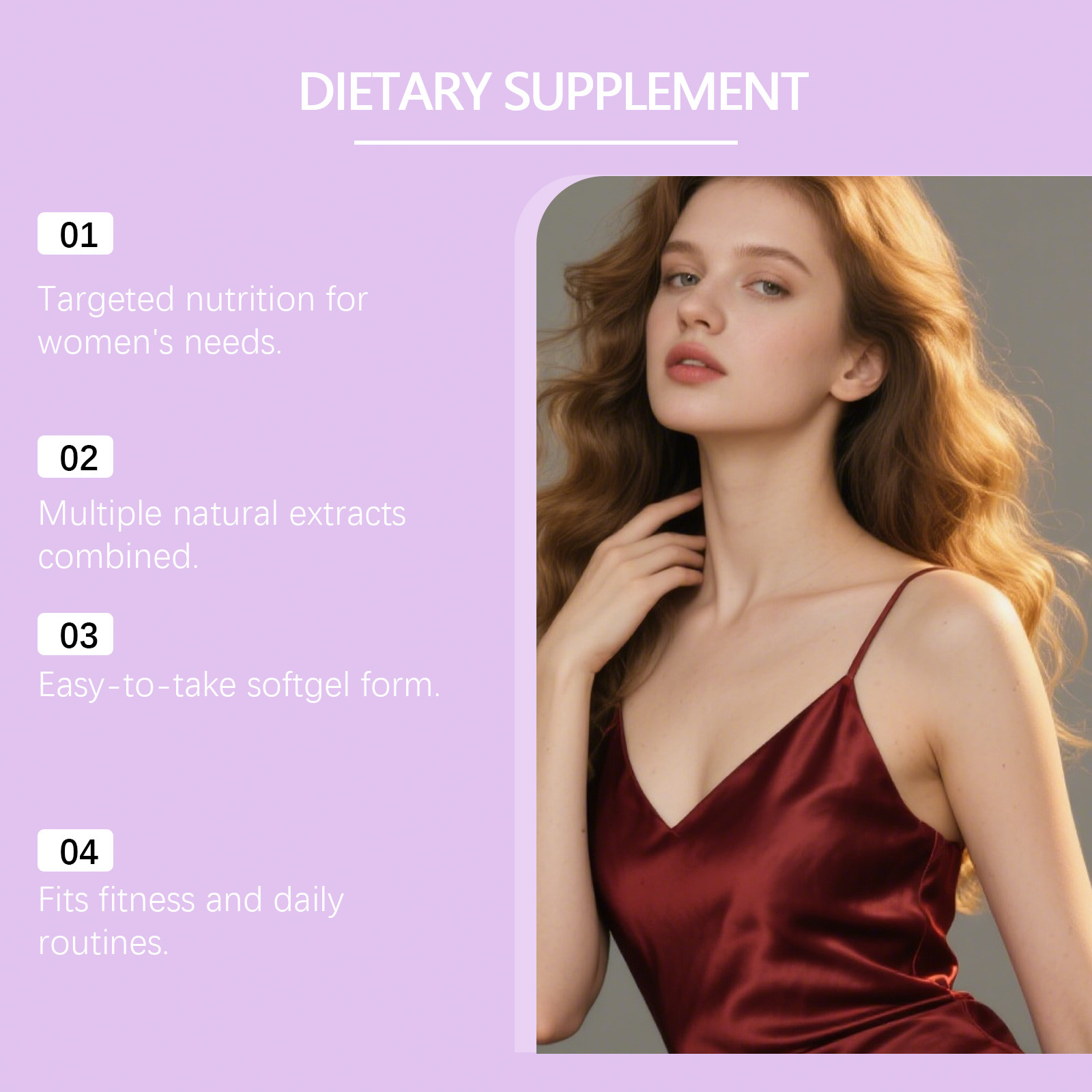 Womens Comprehensive Nutritional Dietary Capsules