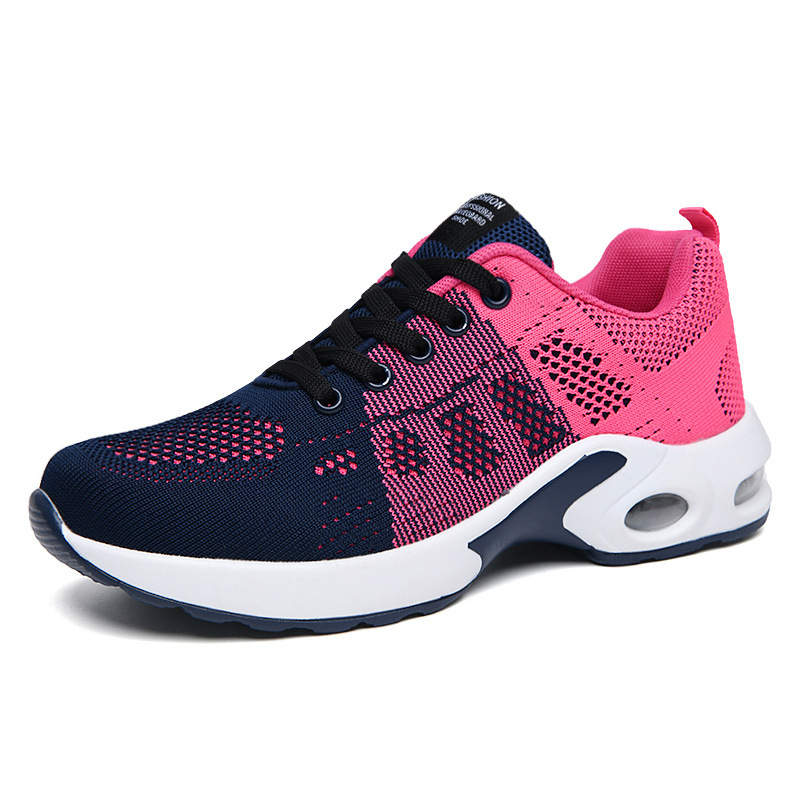 Dense Mesh Flyknit All-matching Comfortable Casual Women Sneaker - Image 8