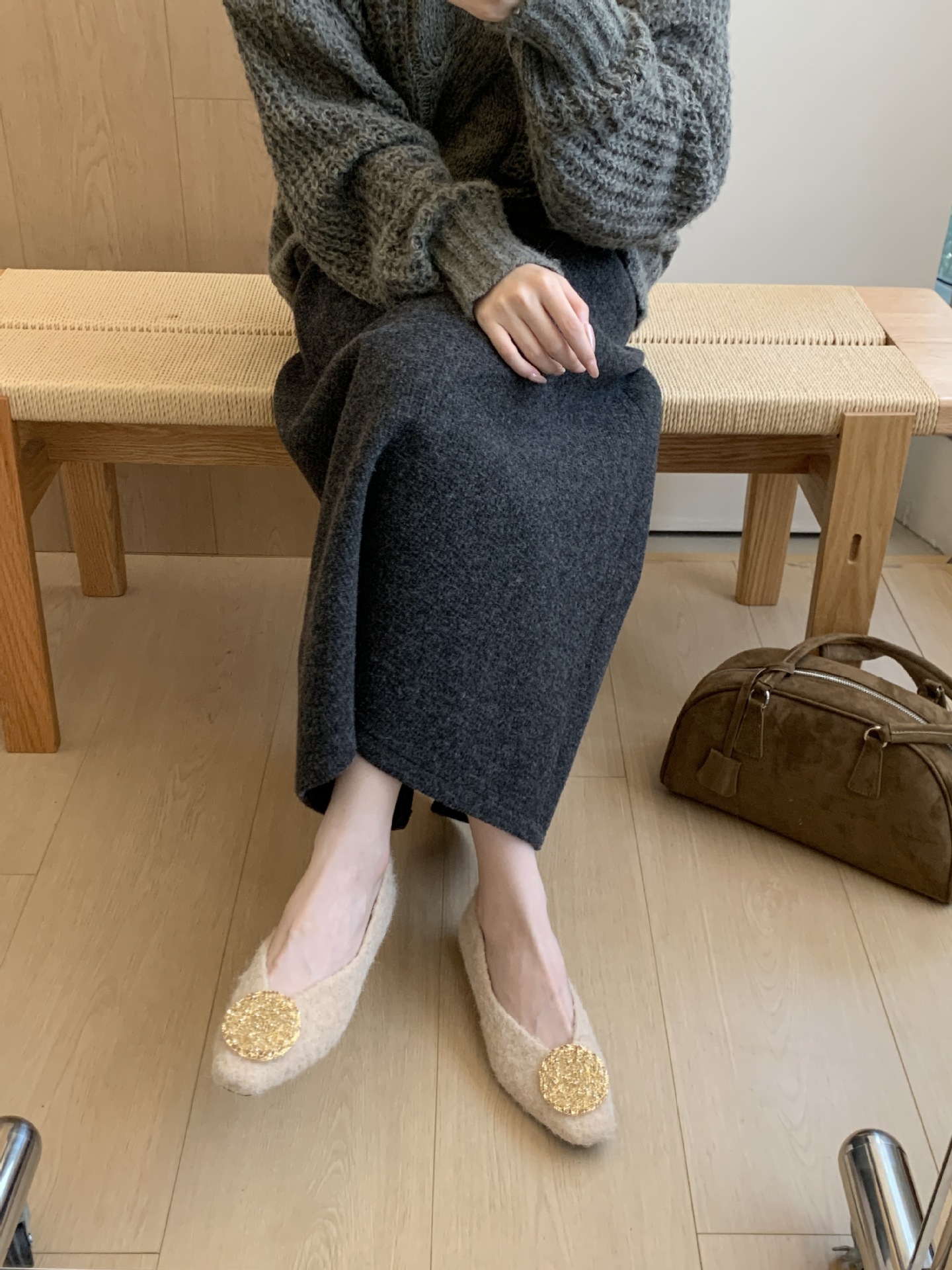 Square Toe Flats