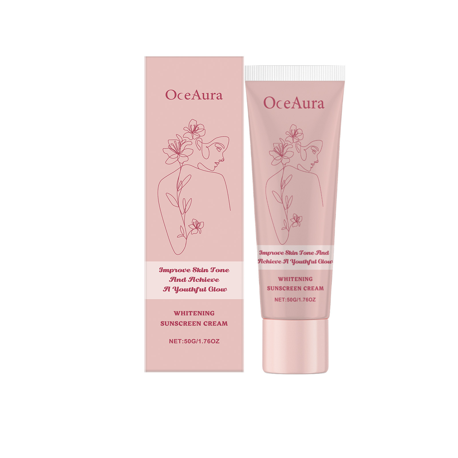 Facial Body Moisturizing And Nourishing Brightening Skin Color UV Isolation Neck