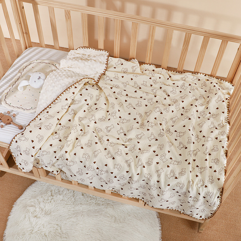 Cotton Gauze Blanket Newborn Baby Quilt