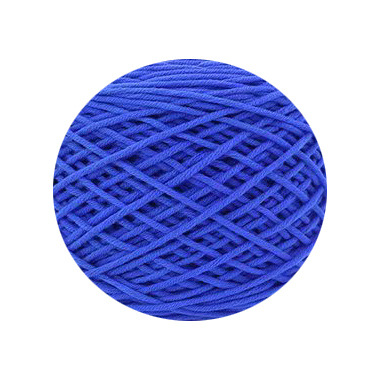 Tufting Special Wool Pagoda Tube Long staple Cotton Wool Handmade Diy Carpet Shaft Yarn Royal Blue 34 Sapphire Blue - Shop at LoveMi