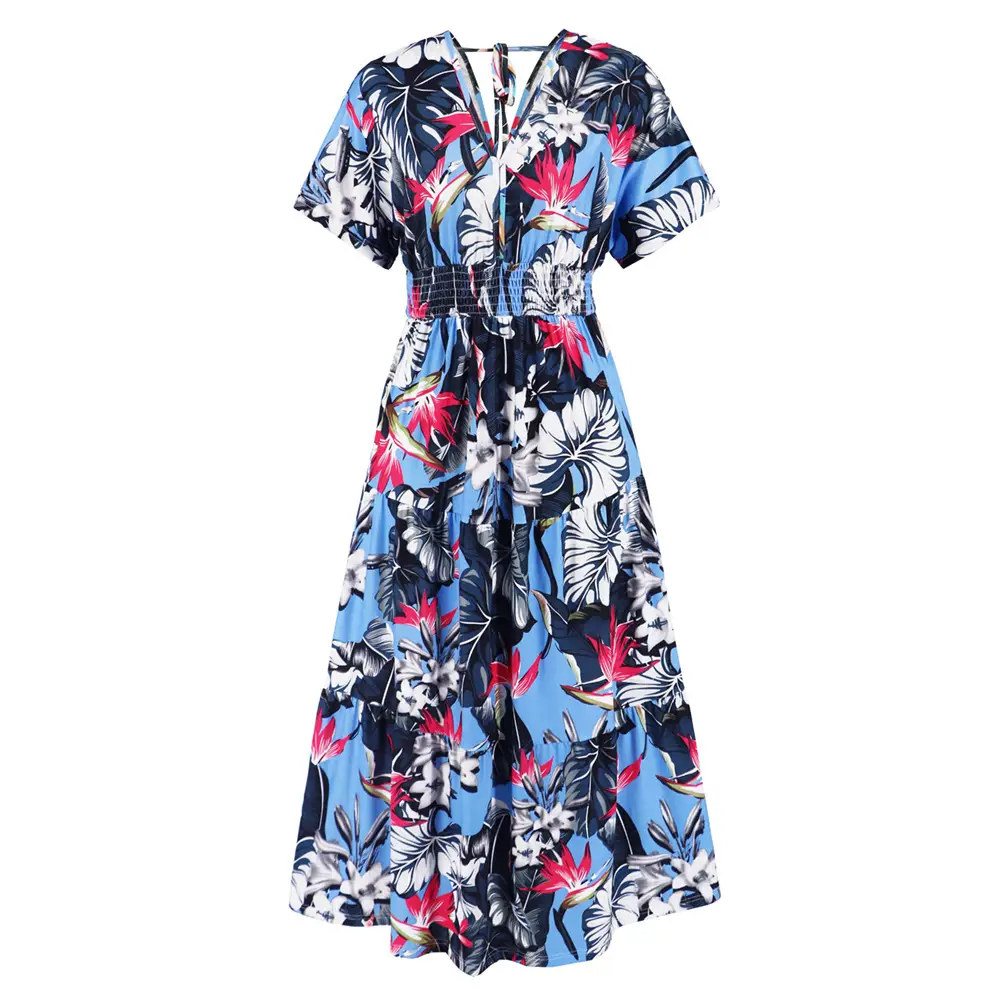 Summer Slim-fit Elegant Dress Cotton
