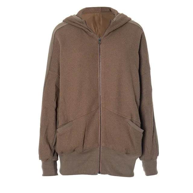 Autumn New Comfortable Slimming Hoodie For Women Brown - Shop at LoveMi