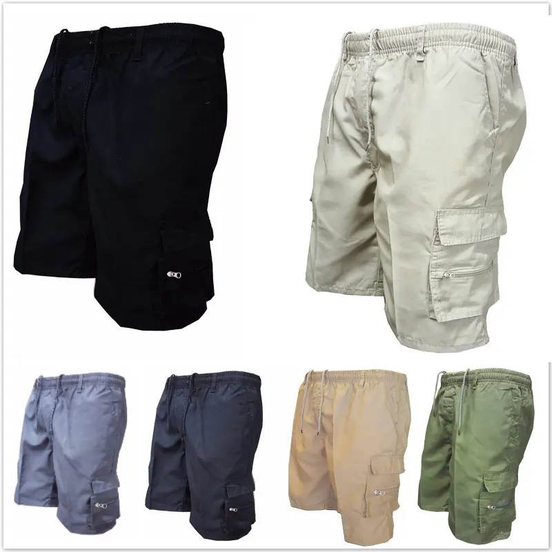 Men's Casual Working Pants Shorts Loose Summer Outdoor Workout