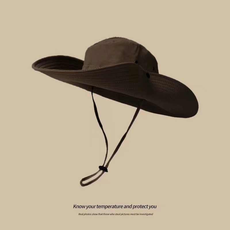 Brown 12cm Brim