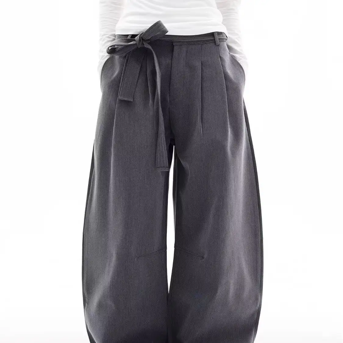 American-style Relaxed Versatile Wide-leg Casual Pants