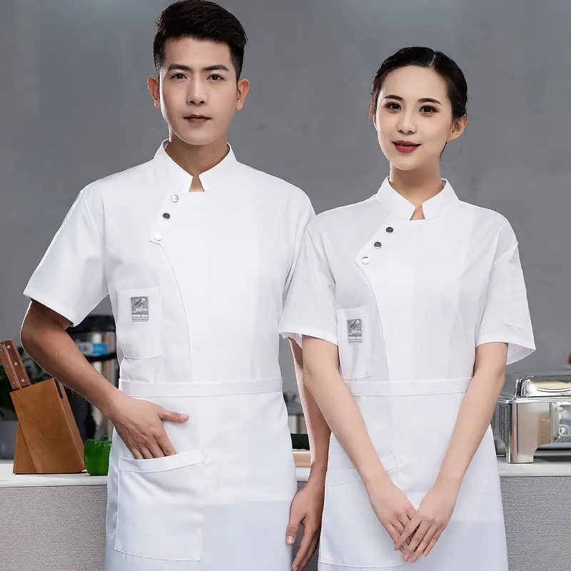 Chef Overalls Men's Short Sleeve Summer
