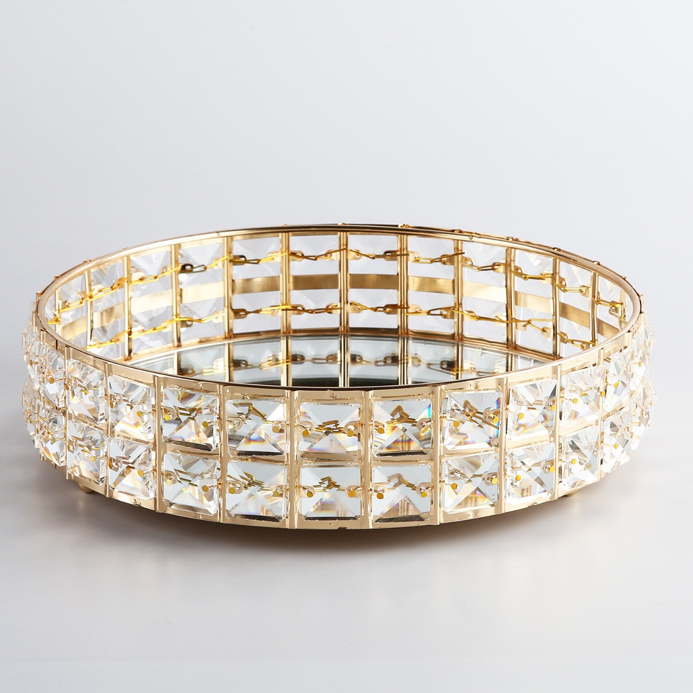 Round Glass Storage Tray, picture 2 of 3