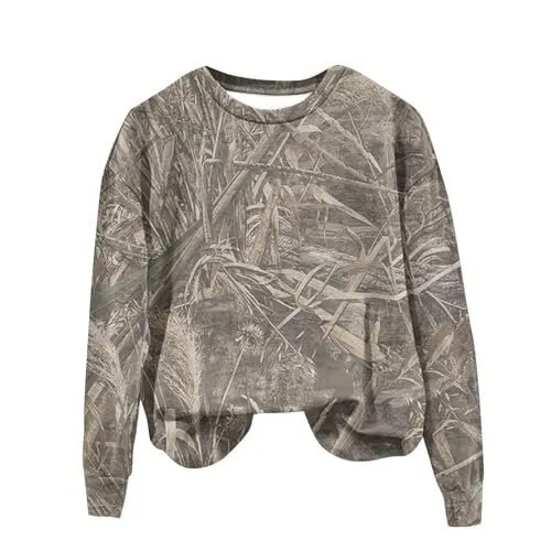 Round Neck 3D Digital Printing Casual Cool Long-sleeved Round-neck Pullover - Ylwd 43-Xxxl