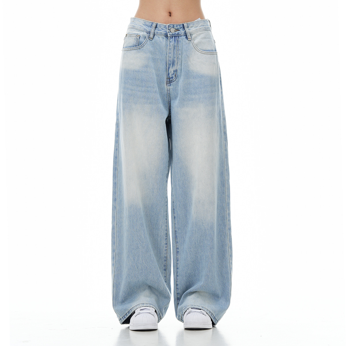 Light Blue Jeans Summer Thin