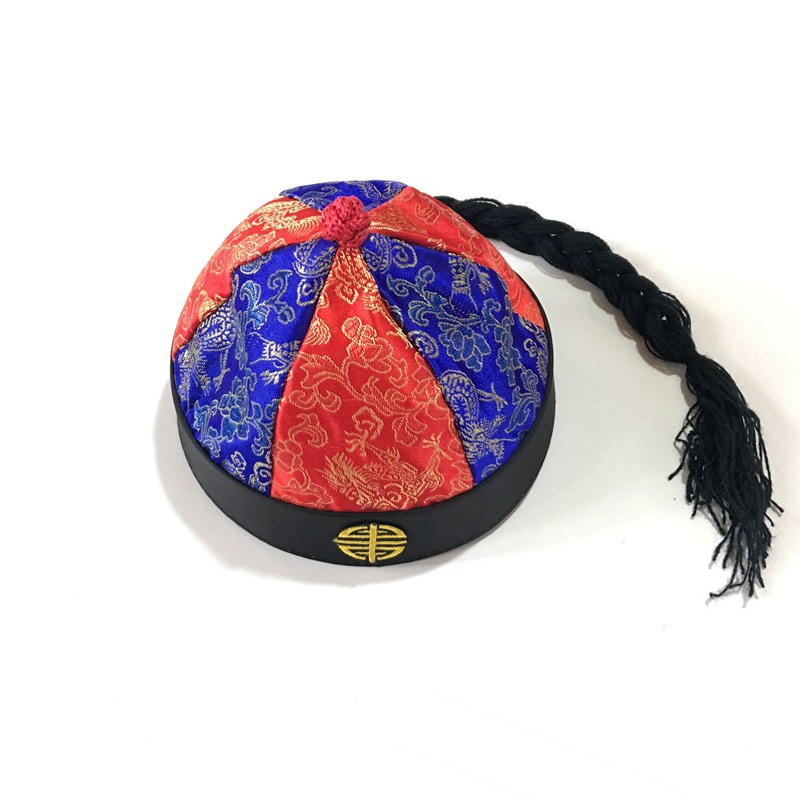 Children's Adult Tang Suit Hat Performance Hat Soft Hat Styling