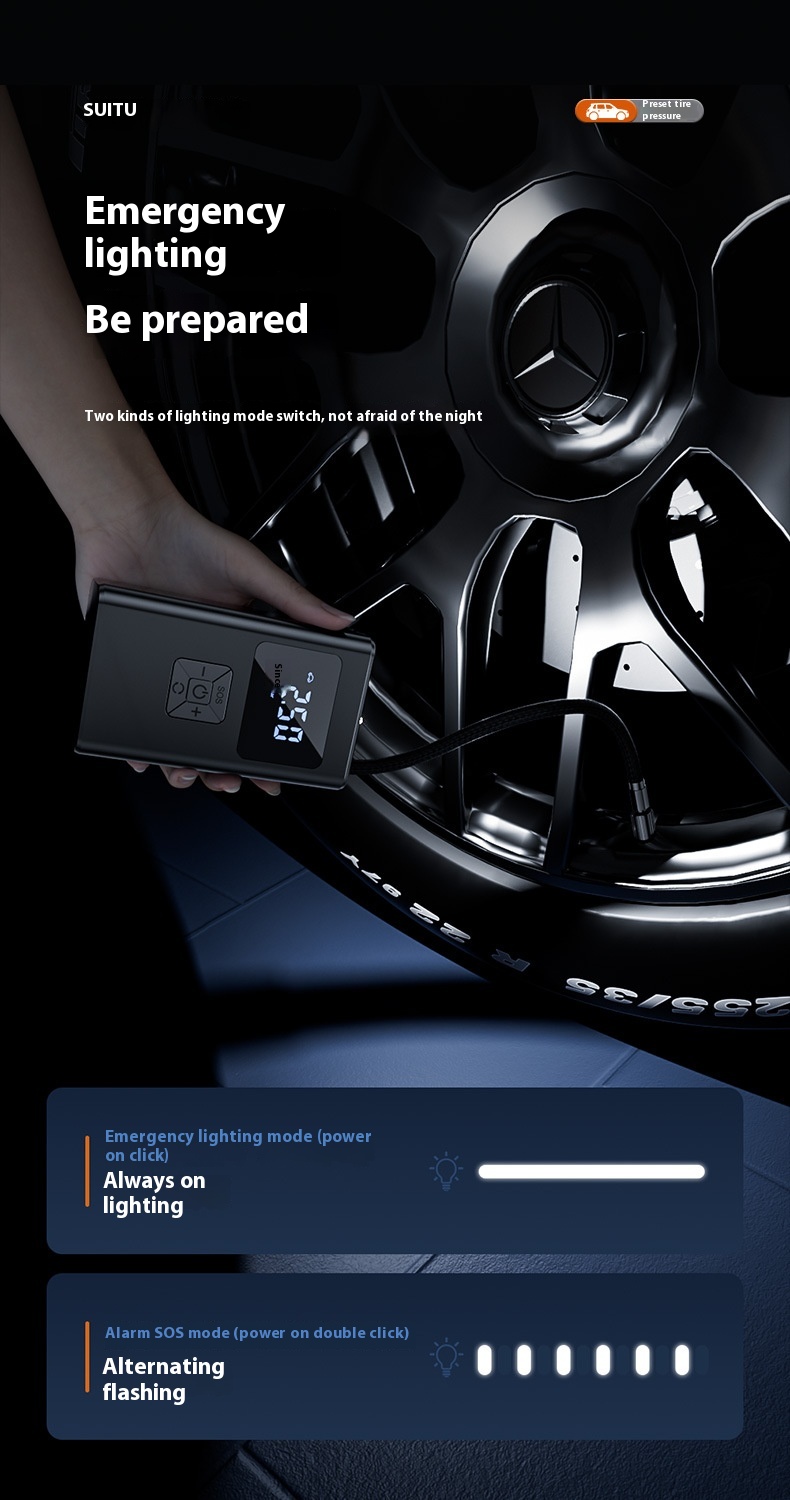 Portable Small Wireless Digital Display Car Inflatable - Image 4