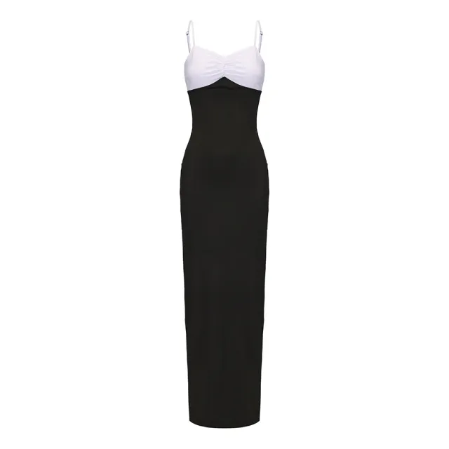 Off shoulder Tube Top Cinched Waist Slimming Dress Women Black - Shop at LoveMi