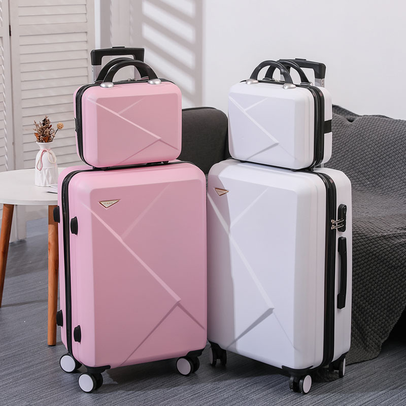 Swivel-wheel Combination Lock Trolley Case