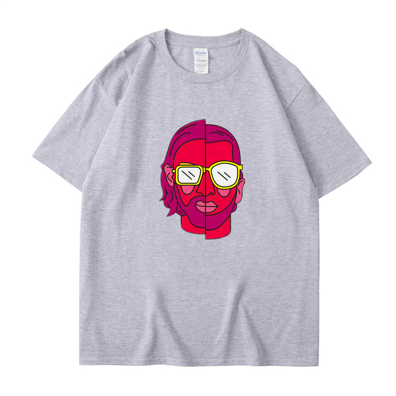 Women's Fashion Print Short Sleeve T-Shirt