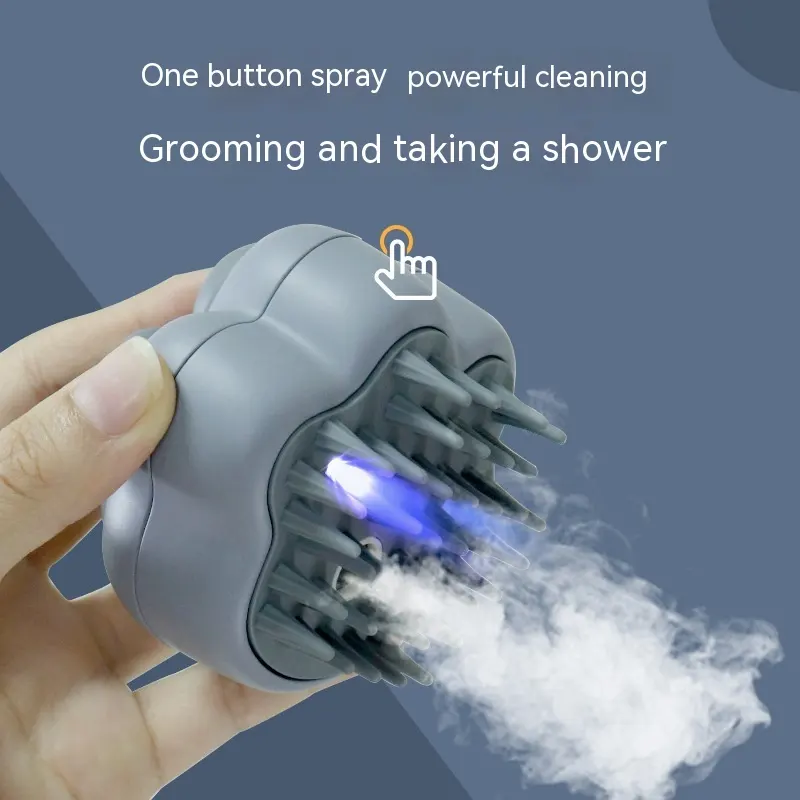 Pet Steam Hair Removal Comb Pet Massage Body Relax