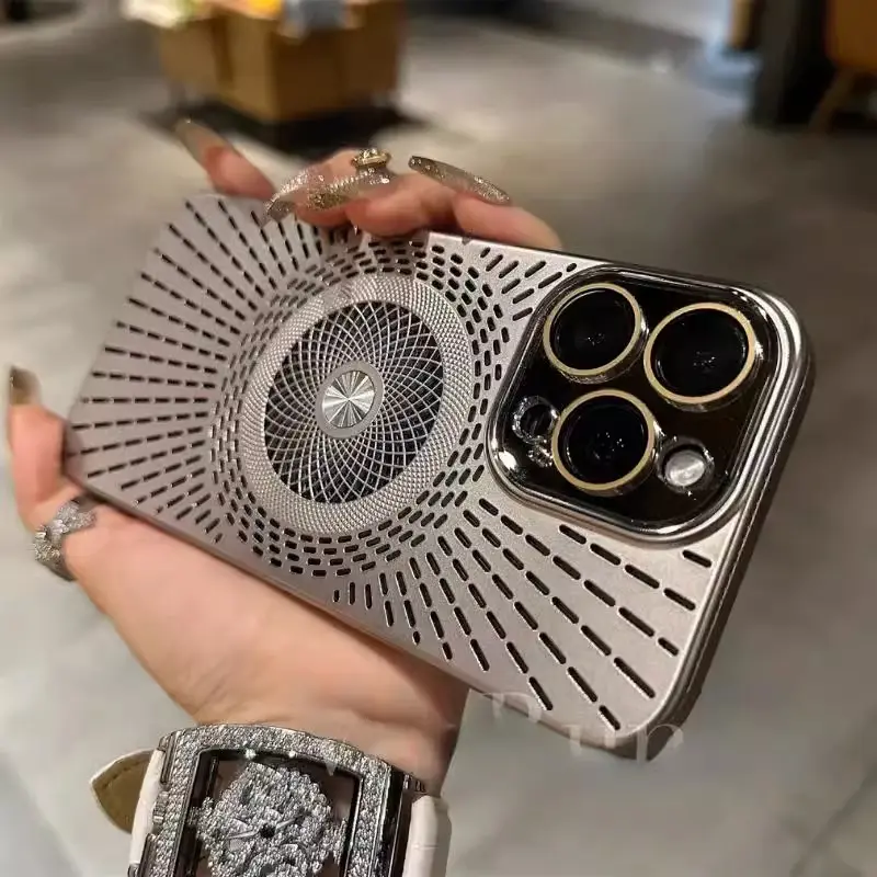 Ice-sensitive Hollow Heat Dissipation Magnetic Drop-resistant Protective