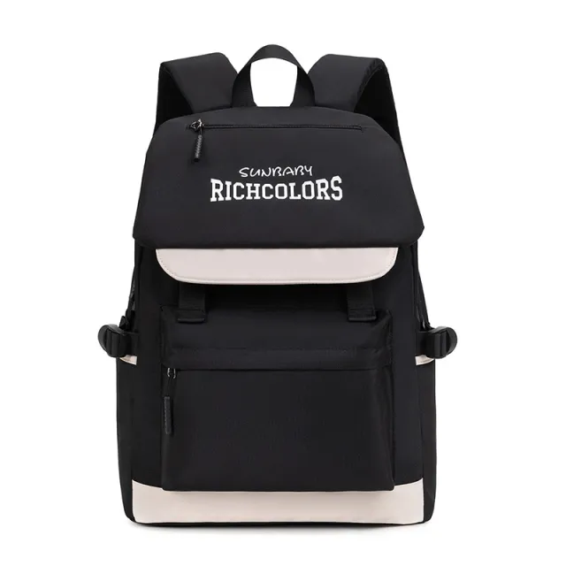 Backpack Women's Simple Large Capacity Black - Shop at LoveMi