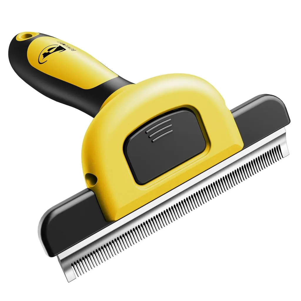 Pet Hair Removal Knot Untying Comb Hair Removable - Yellow