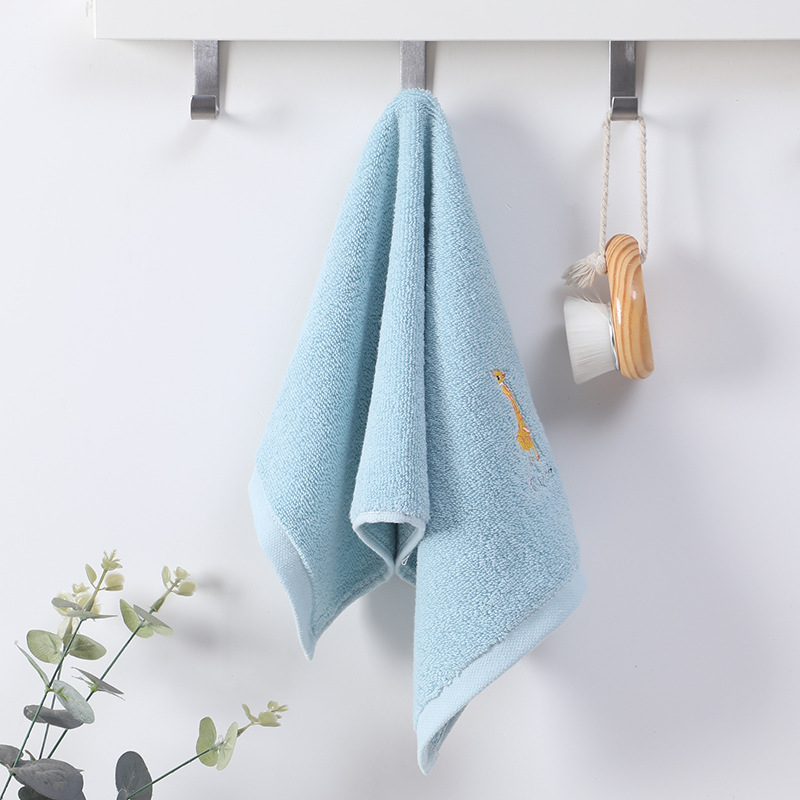 Children's Towel Home Soft Cartoon Face Towel Pure Cotton