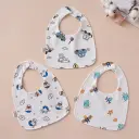 Babys Pure Cotton U-shaped Bib Waterproof Baby Bib view 5