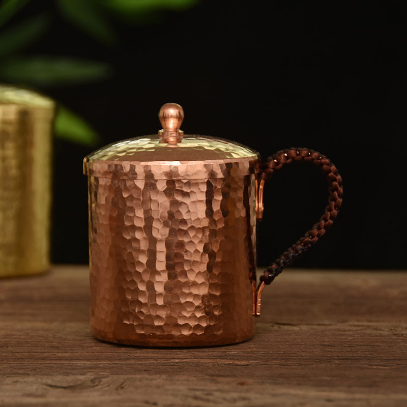 Thickened Purely Handmade Copper Water Cup