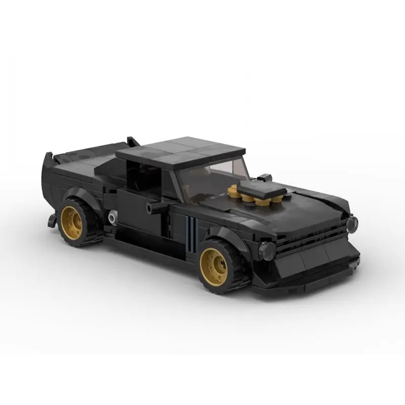 MOC-52367 Speed8 Grid Car Building Blocks Assembly