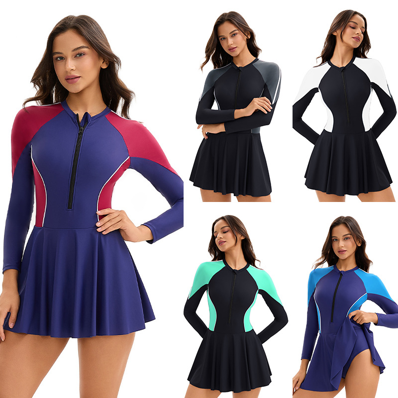 Women's New Color-Block Triangle Casual Swimsuit