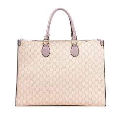 Large Capacity Retro Single Shoulder Tote Bag For Women - Purple - View 1
