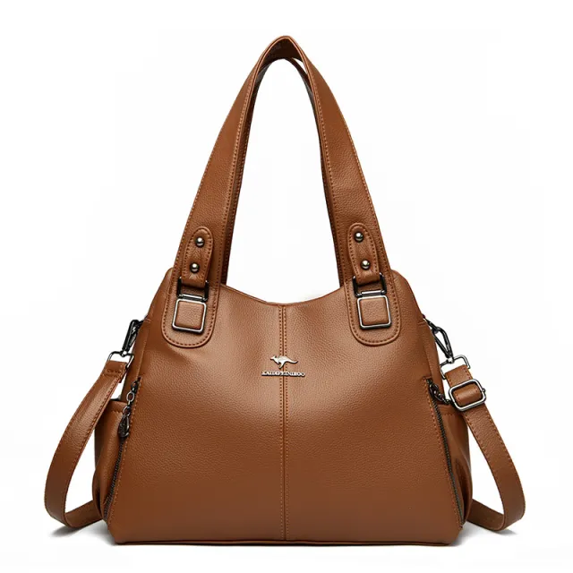New Women's Shoulder Bag Fashion Elegant Crossbody Bag Vintage Shoulder Tote Bag Designer Ladies Large Capacity Purse Bags Yellow - Shop at LoveMi