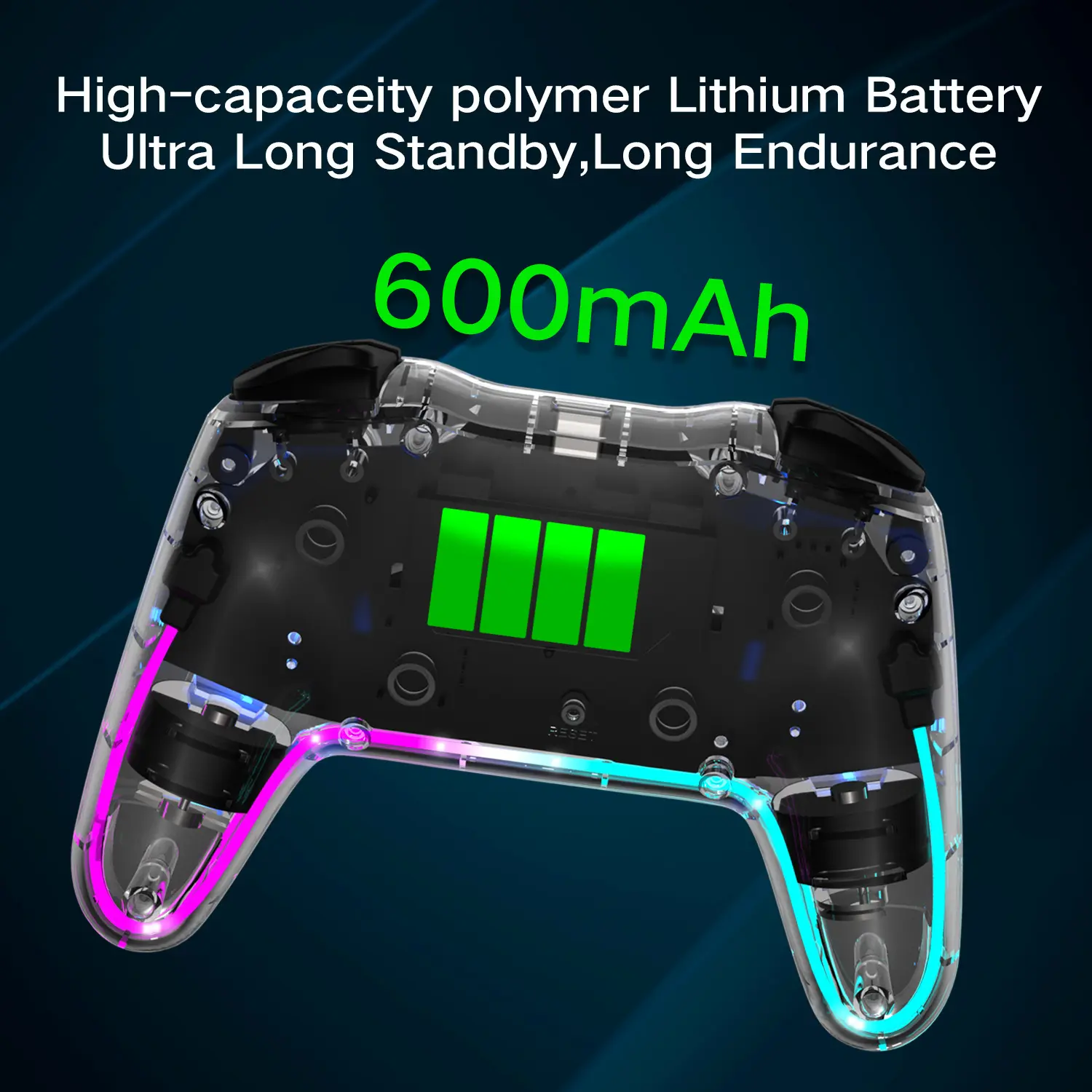 Wireless Bluetooth Dual-Vibration Two-Player PC Game Controller