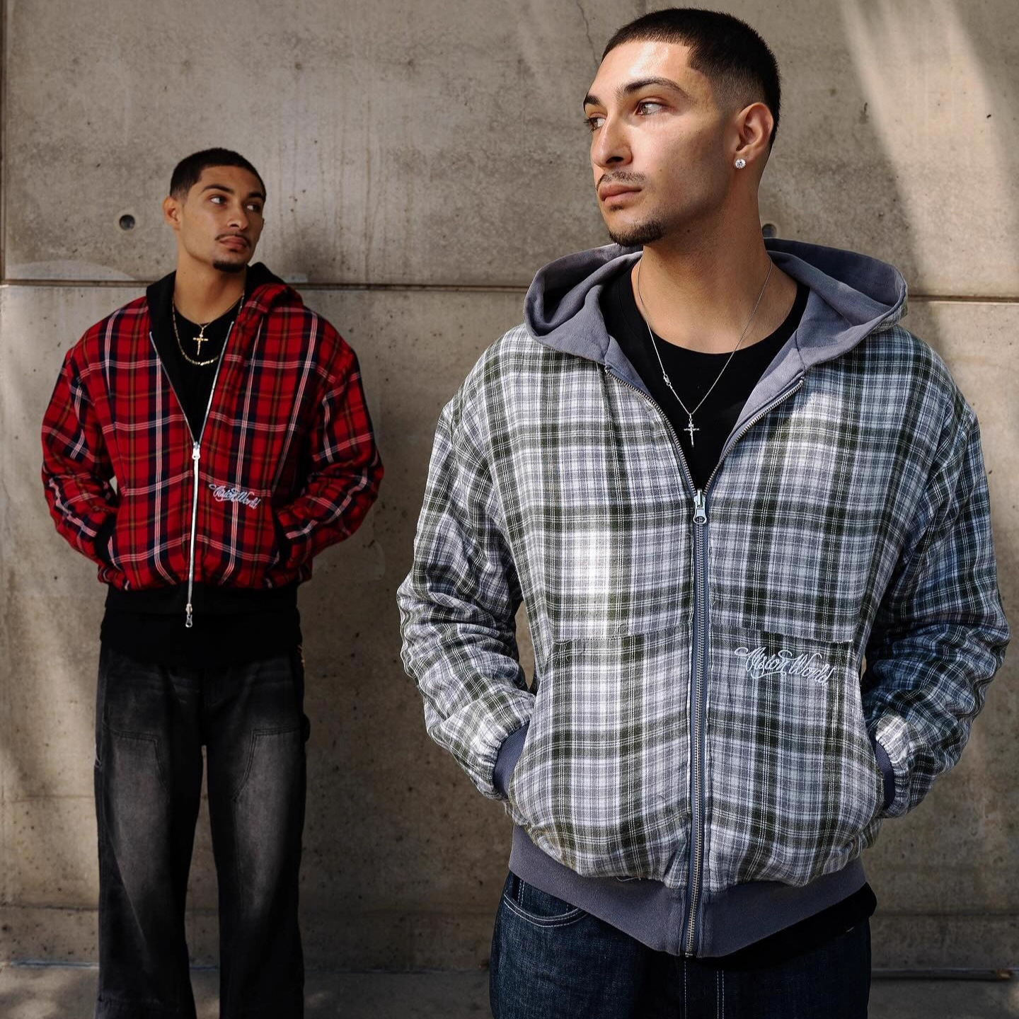 $23.80 Double-sided Wear Hooded Cardigan Sweater