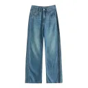 Retro Blue Cropped